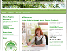 Tablet Screenshot of naturheilpraxis-emsbach.de